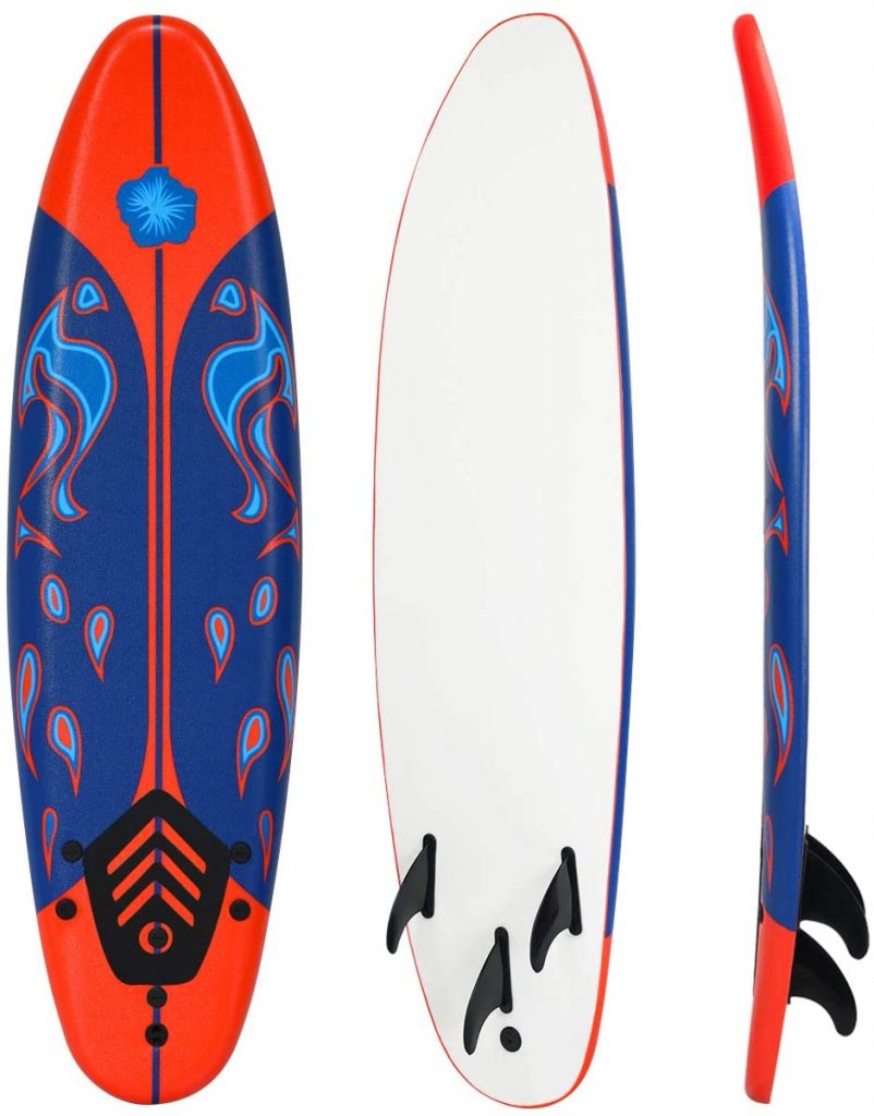 giantex foam surfboards